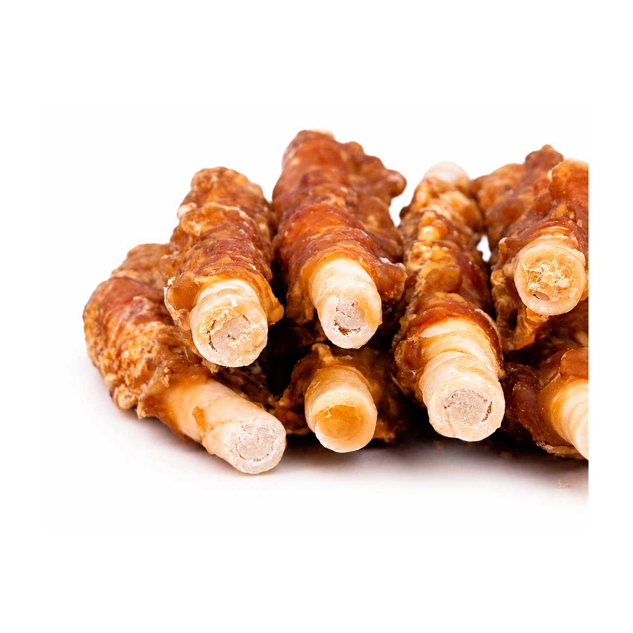 Snackit Rawhide tyggepinde med kylling 20 cm 500 g